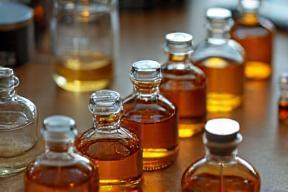 Samples of custom aroma blends