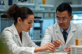 Aroma experts conducting scent evaluation